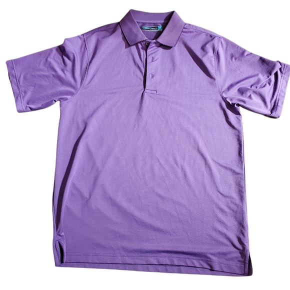 Roundtree and York Performance 3 Button Polo - Picture 1 of 5
